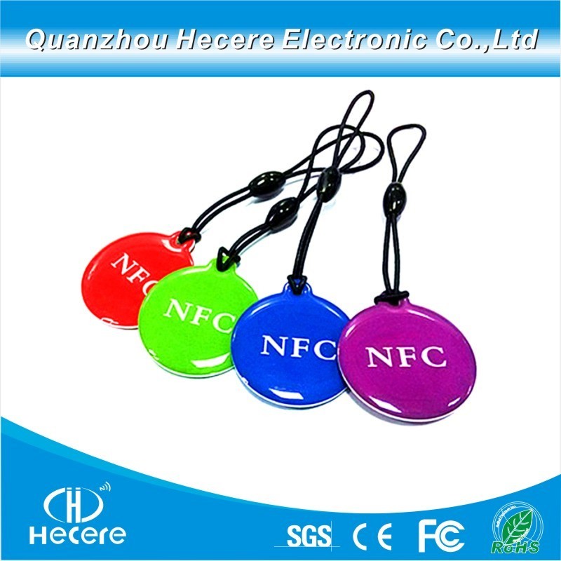 Wholesale Customized Crystal Shaped 13.56MHz Ntag213 NFC Epoxy Smart Tag from china suppliers
