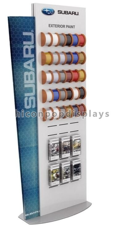 Wholesale Car Accessories Retail Store Slatwall Display Stands Double Sided With Custom Logo from china suppliers