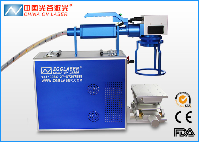 Wholesale Cnc Laser Marking Machine , 20W 30W Air Cooling Fiber Laser Marker from china suppliers