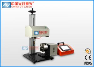 Wholesale High Speed Pneumatic Dot Peen Marking Machine with Rotary for Round Column from china suppliers