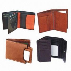 Wholesale Men's Wallets, Made of Genuine Cow Leather, Measures 10 x 9 x 2.5cm, OEM and ODM Orders Welcomed from china suppliers