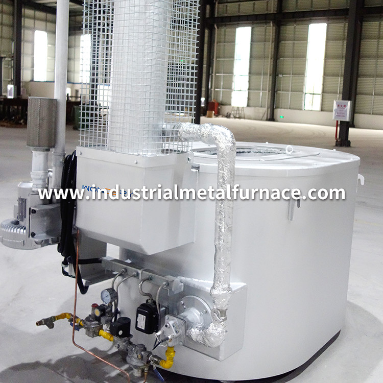 Wholesale 300 to 1000 kg aluminum oval crucible gas fired melting furnace for die casting process from china suppliers