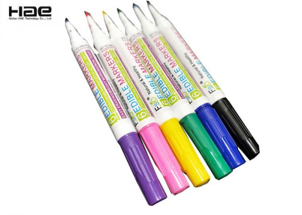 Quality DIY Edible Marker Pen For Cookies Dry Erase Marker To Cakes Decorations for sale