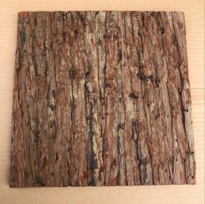 Wholesale 300*300mm Standard Size Frist-Layer Fir Bark tiles with Cork Back for Wall Decoration from china suppliers