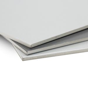 Wholesale Silver Mirror 1570mm Fireproof Aluminum Composite Panel FR ACP For Building Cladding from china suppliers