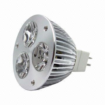 Buy cheap Quality MR16 3 x 1W High-brightness LED Spotlight Bulb with 90 to 260V AC from wholesalers