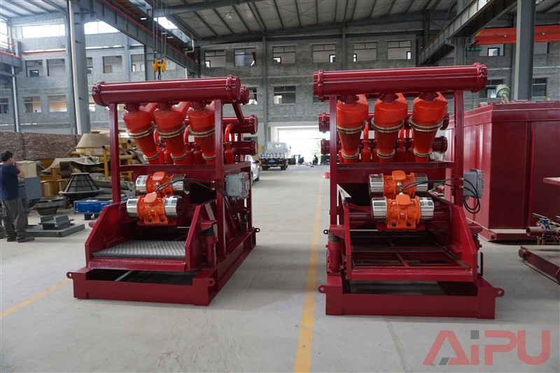 Wholesale No dig drilling fluids process Hunter series mud cleaner at Aipu solids control from china suppliers
