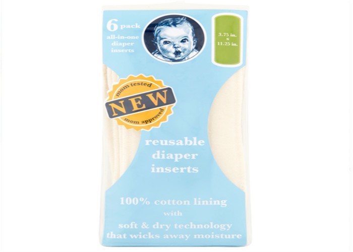 Wholesale All In One Cloth Diapers , Infant Cloth Diapers 100% Cotton Wicks Away Moisture from china suppliers