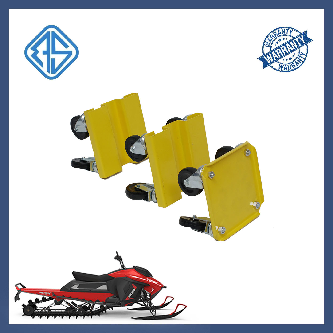 Wholesale Anti-Rust Steel Snowmobile Wheel Dollies Heavy Motorcycle Trolley from china suppliers