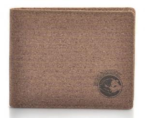 Wholesale Nature Cork Raw material men wallet 11x9cm with card and money slot, customized logo from china suppliers