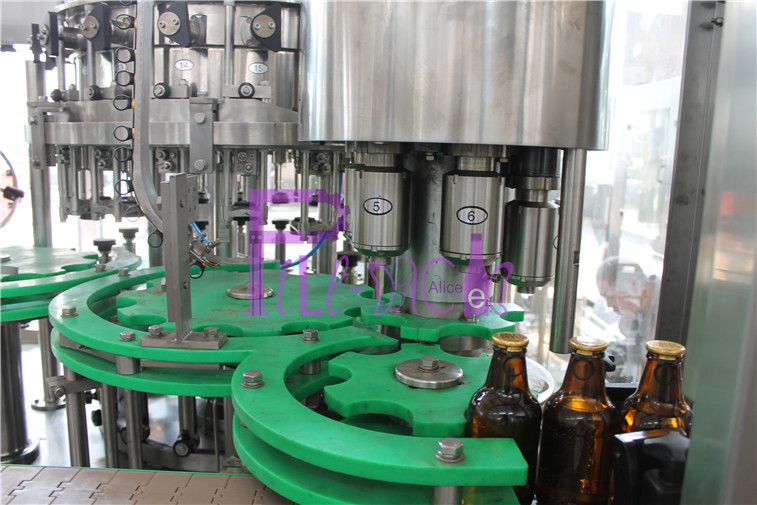 Wholesale PLC Japanese Beer Bottling Equipment For Glass Bottle Pull Ring Cap from china suppliers