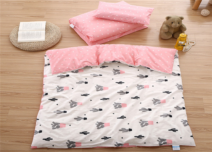 Wholesale 100% Cotton Pillow Quilt Sheet Baby Crib Sets Cute Pattern Customized Size from china suppliers