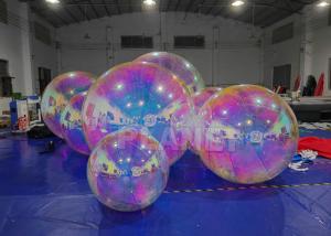 Wholesale Advertising Decoration Illusion Color Inflatable Mirror Balloon Inflatable Mirror Ball For Christmas Decoration from china suppliers