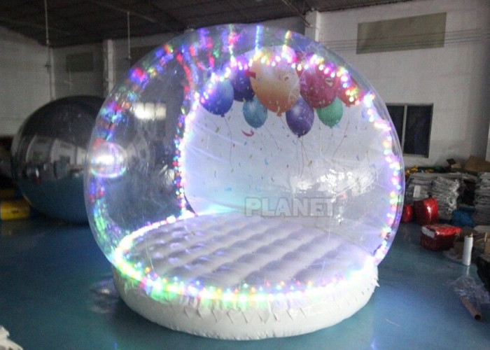 Wholesale Human Size Hotel Inflatable Snow Globe Tent Christmas LED Lighting from china suppliers