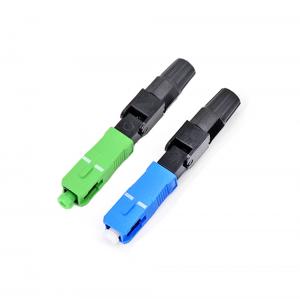 Wholesale Mechanical SM Single Mode Fiber Connectors , FTTH Optical Cable Connector from china suppliers