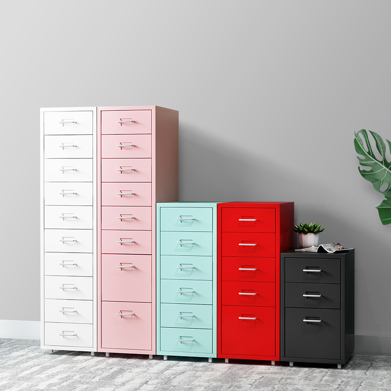 Wholesale mobile drawer metal Nightstand from china suppliers