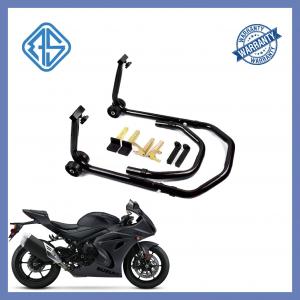 Wholesale Black Motorcycle Frame Stand PVC Motorbike Front Wheel Stand from china suppliers