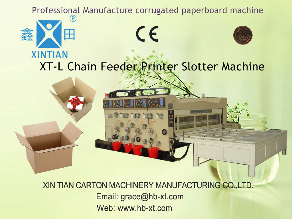 Wholesale Pneumatic Locking Automatic Lubrication Carton Printing Slotting Machine With Gear Pumps from china suppliers