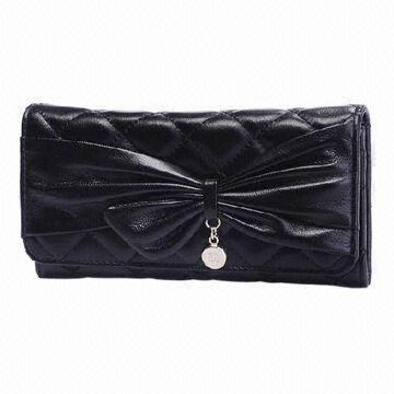Wholesale Popular Women's Wallet, Measures 19 x 10 x 2.5cm, Customized Logos Welcomed from china suppliers