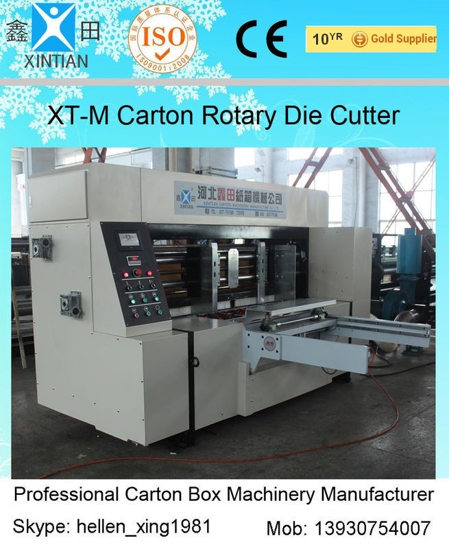 Wholesale Corrugated Colorful Carton Rotary Die-Cutting Machine For Die Cutting And Molding from china suppliers