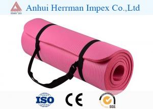 Wholesale 70 Density 800g Non Slip Exercise Mat With Carrying Strap from china suppliers