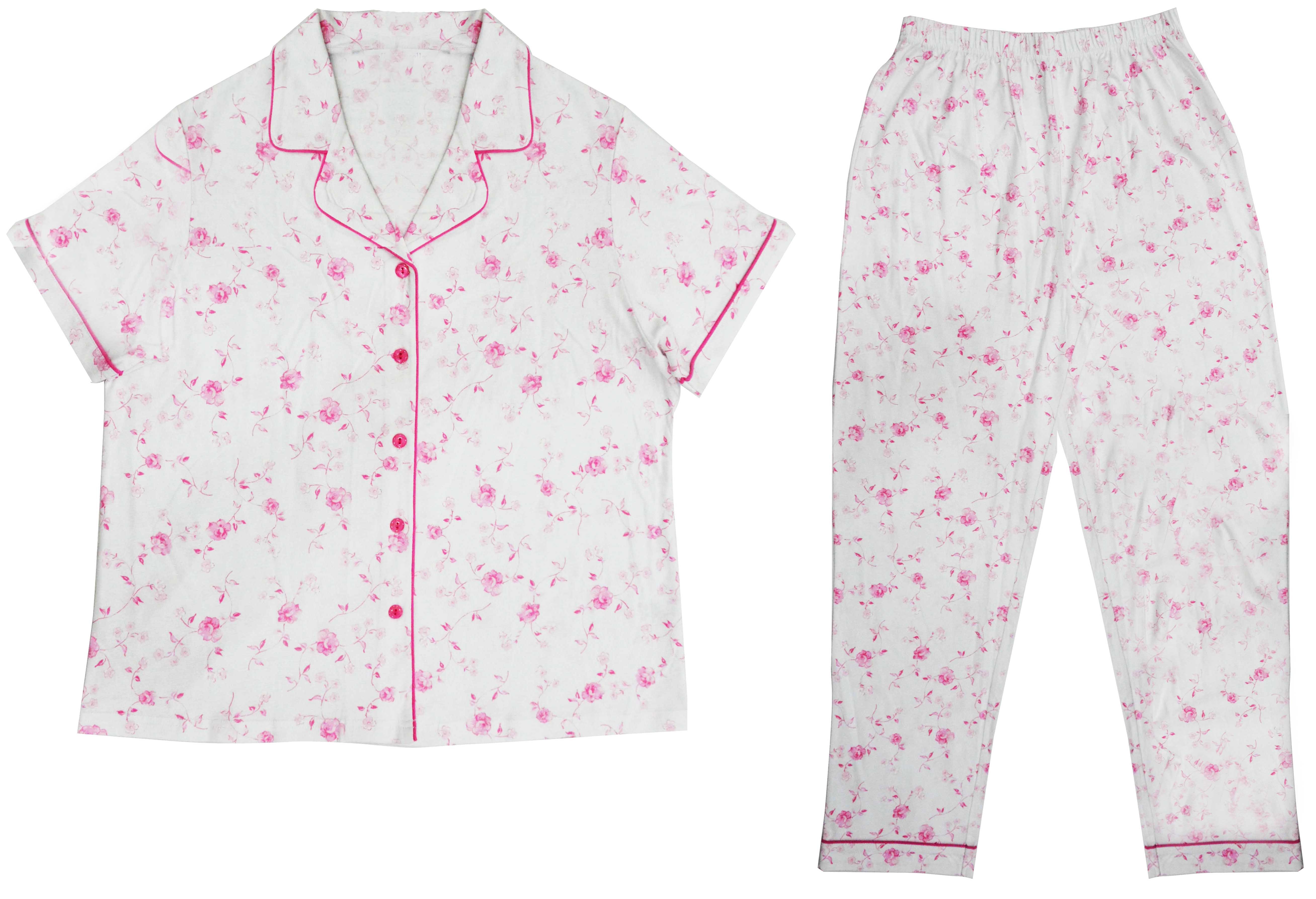 Wholesale Basic Style Women'S Sleepwear Shorts Sets , Women'S Cotton Sleep Shorts OEM from china suppliers