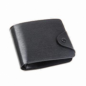 Wholesale Men's Wallet, Made of Genuine Cow Leather, Measures 10 x 9 x 2.5cm from china suppliers