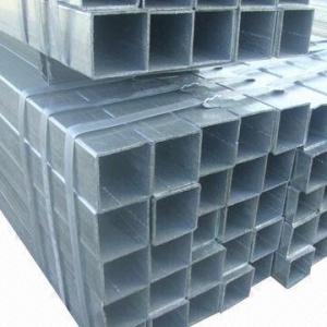 Wholesale Galvanized Square Steel Pipes/Tubes, Used for Building and Metallurgical Industries from china suppliers