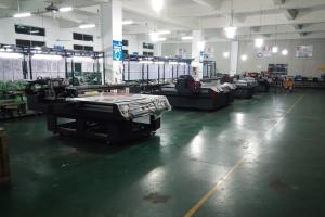 Wholesale Plexiglas / Glass / Ceiling  UV Flatbed Printing Machine Curve and Density Adjustment from china suppliers
