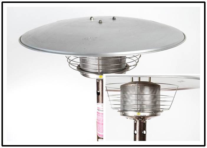 Wholesale 13kw Commercial Gas Patio Heaters , LPG Garden Umbrella Heaters Rainproof from china suppliers