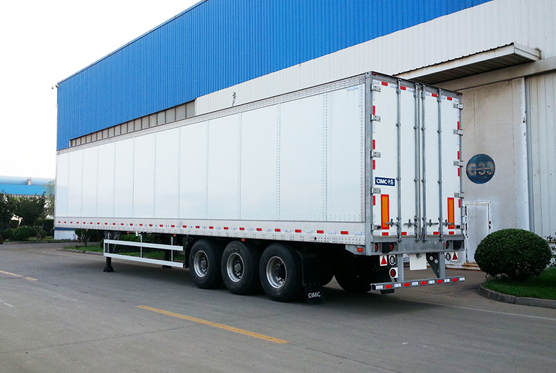 Wholesale Truck Refrigerated Tractor Trailer Reefer Custom Cargo Trailers High Wall Thickness from china suppliers