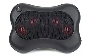 Easy Operation Electric Massage Pillow With Heat Shiatsu Deep Kneading Function