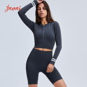 Wholesale Women 3 Piece Seamless Yoga Wear Exercise Seamless Workout Sets from china suppliers