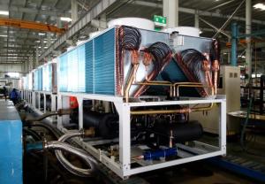Wholesale 900kW/260TR Air cooled Screw Chiller R22 gas Two compressors from china suppliers