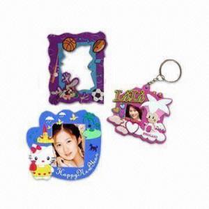 Wholesale Soft PVC Photo Frames, Can be as PVC Photo Frame Keychain, OEM/ODM Orders Welcomed from china suppliers