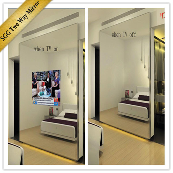 Wholesale one way two way mirror glass 2mm 3mm 4mm 6mm from china suppliers