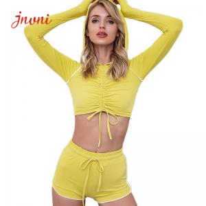 Wholesale RPET Women Activewear Sets Nylon 78% Women Yoga Sets from china suppliers