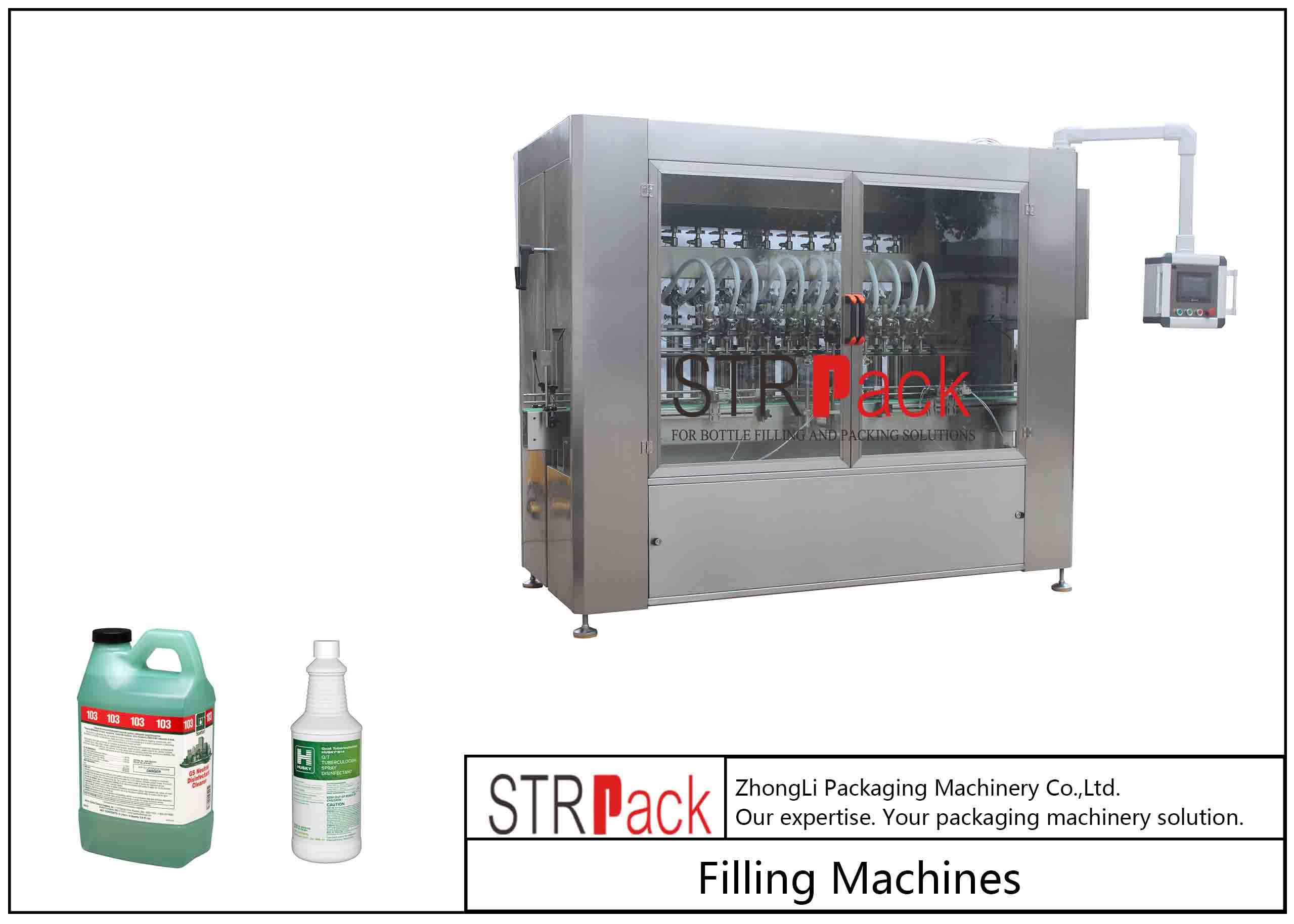 Wholesale 2000ml Disinfectant Shampoo Filling Machine 24 Anticorrosive Heads from china suppliers