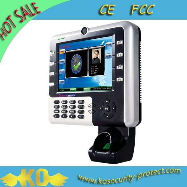 Wholesale 8 Inches TFT Touch Screen High End Time Attendance KO-Iclock2500 from china suppliers
