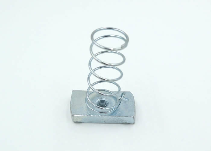 Wholesale Precision Hot Dip Galvanized Fastener Nuts , M8 Spring Nut For Home Depot from china suppliers