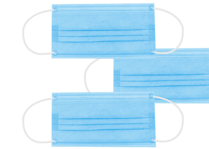 Buy cheap In Stock Non Woven Meltblown Fabric Disposable 3 Ply Earloop Mask from wholesalers