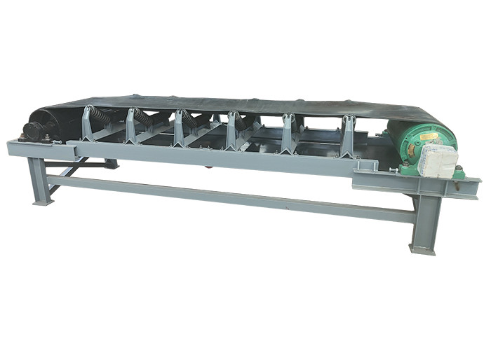 Wholesale Motorized Pulleys Driven Idler Roller Trough Conveyor 1m/S For Coal from china suppliers