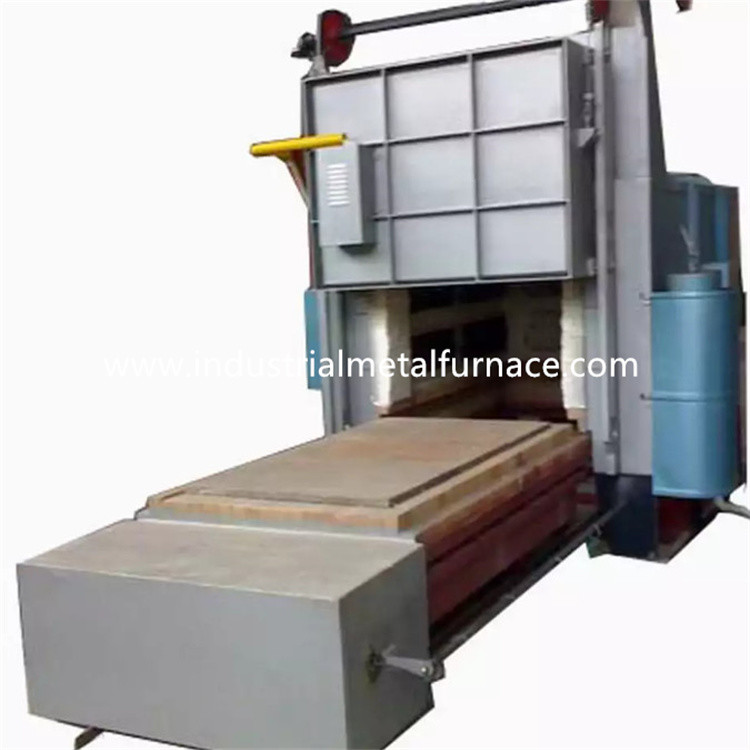 Wholesale 5 Zones Bogie Hearth Heat Treatment Furnace 10000×3500×3500mm Gas Fired from china suppliers