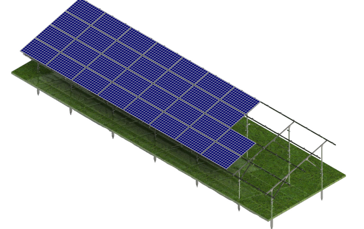 Wholesale Screw Pile Solar Panel Ground Mounting Systems Wide Application from china suppliers