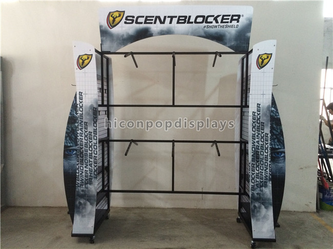 Wholesale Clothing Pop Merchandise Displays Garment Display Freestanding Retail Shop Furniture from china suppliers