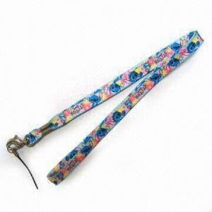 Wholesale Heat-transfer Lanyard, Available in Silkscreen or Offset Printing and 1 to 2.5cm Widths from china suppliers