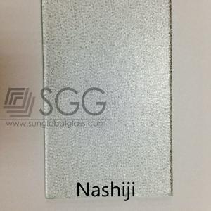 Wholesale Clear Nashiji Patterned Glass 4mm 5mm 6mm from china suppliers