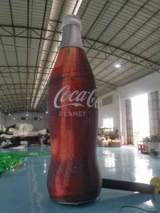 Wholesale ASTM 4m Tall Advertising Inflatable Coca Cola Bottle from china suppliers