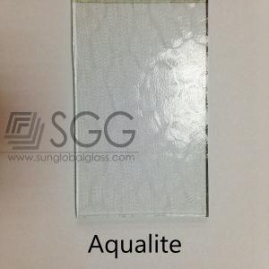 Wholesale Clear Aqualite Patterned Glass 4mm 5mm 6mm from china suppliers