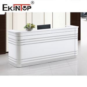 Wholesale Multifunctional L Shaped Reception Desk , Reception Computer Table OEM ODM from china suppliers